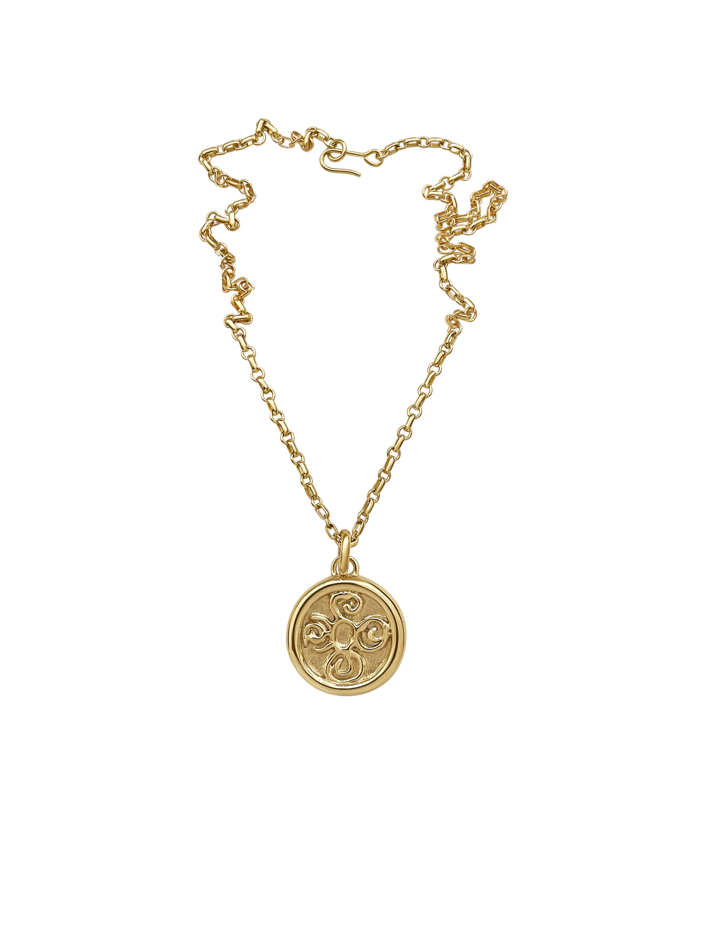 AMS x Laura Lombardi gold Seasons Pendant