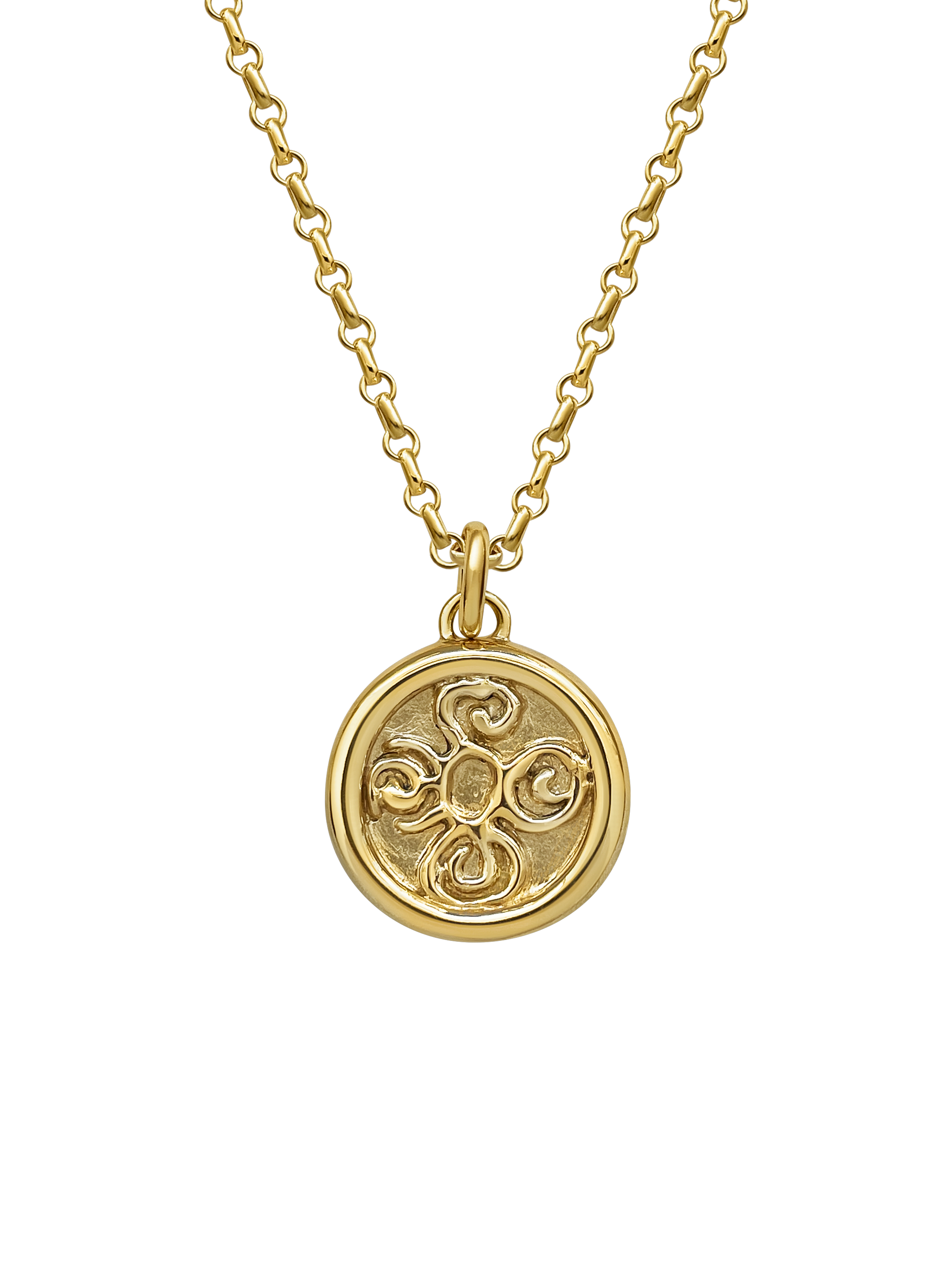 AMS x Laura Lombardi gold Seasons Pendant