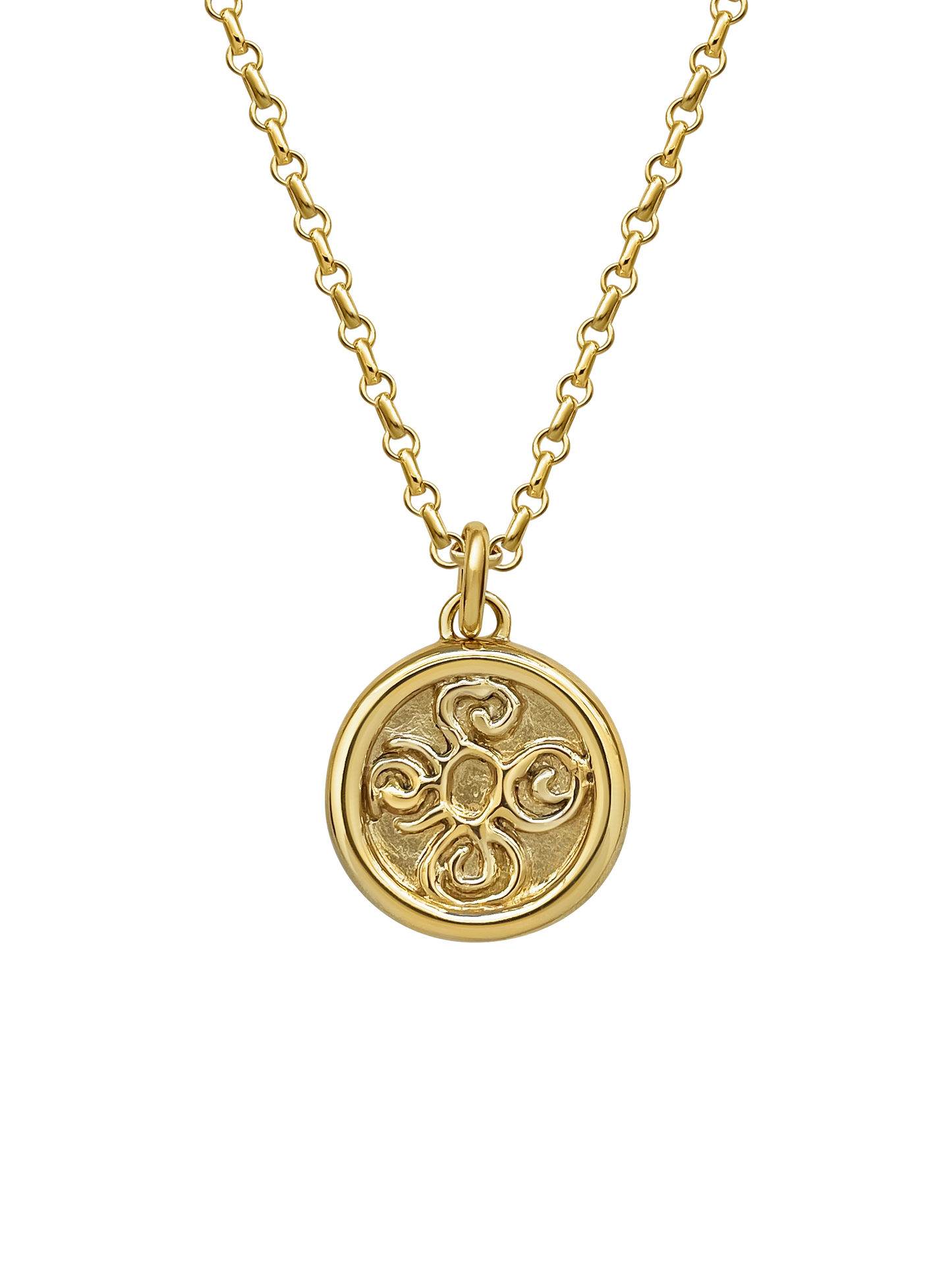 AMS x Laura Lombardi gold Seasons Pendant