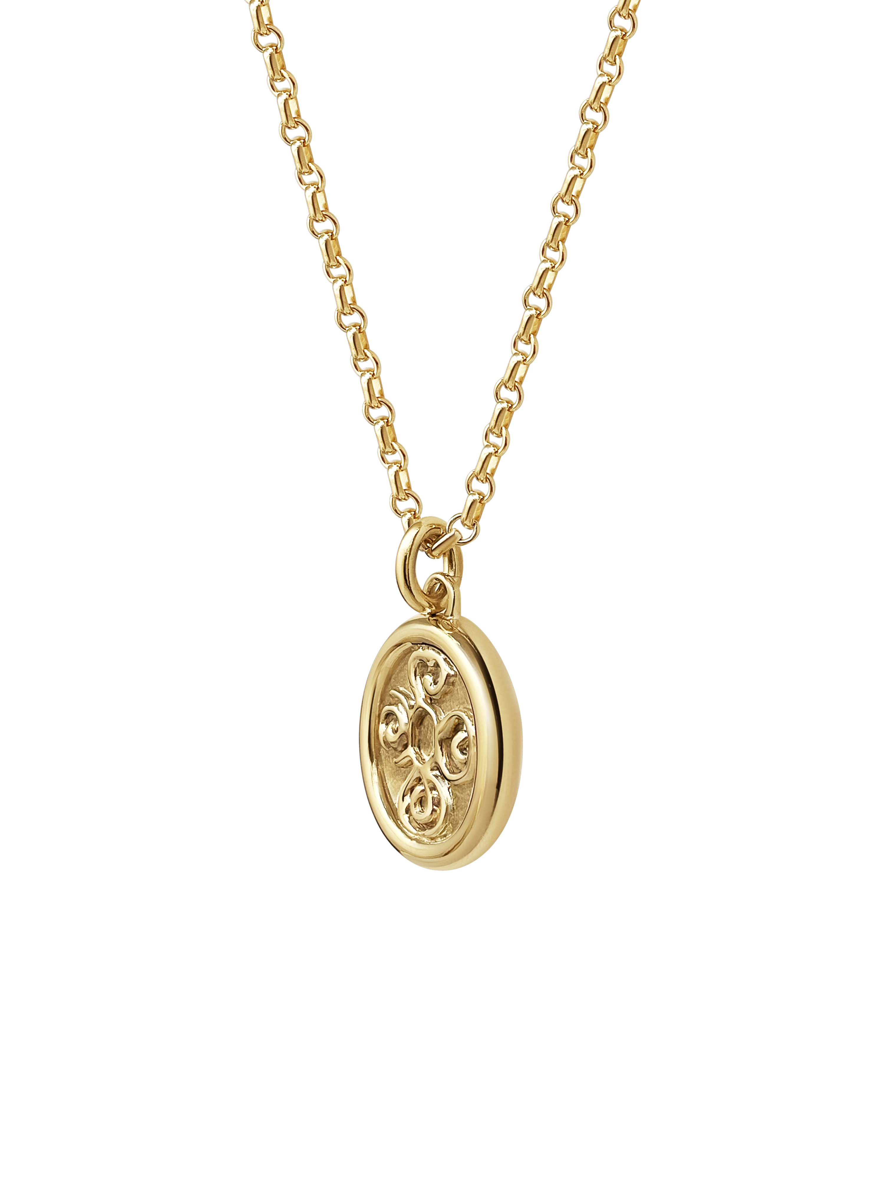 AMS x Laura Lombardi gold Seasons Pendant