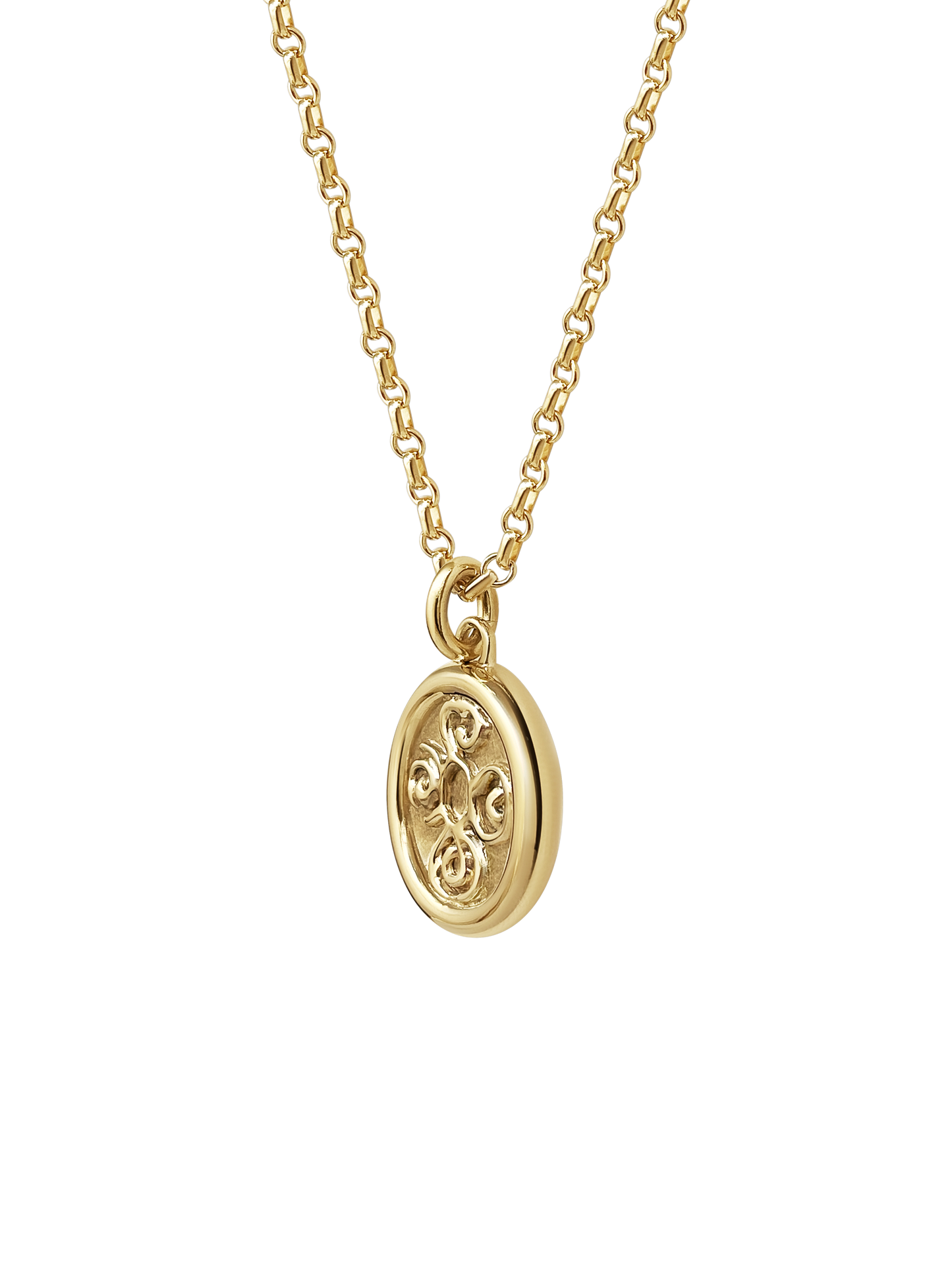 AMS x Laura Lombardi gold Seasons Pendant