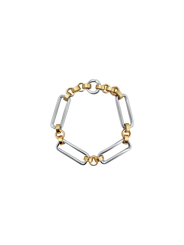 Laura Lombardi Two Tone Stanza Bracelet.