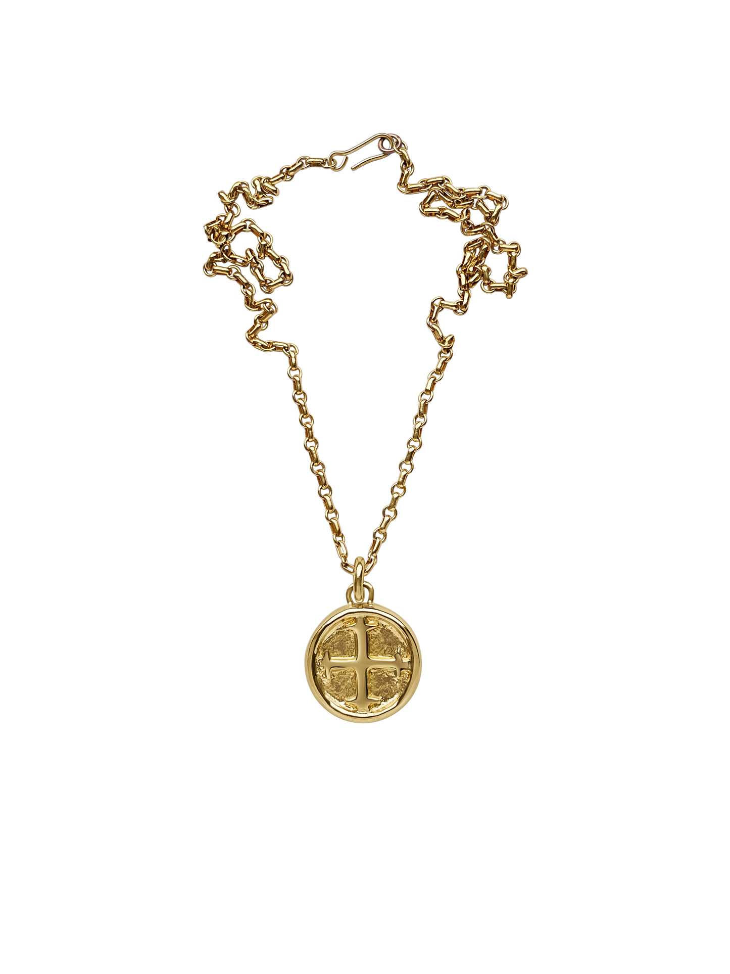 AMS x Laura Lombardi gold Saint Basil Pendant