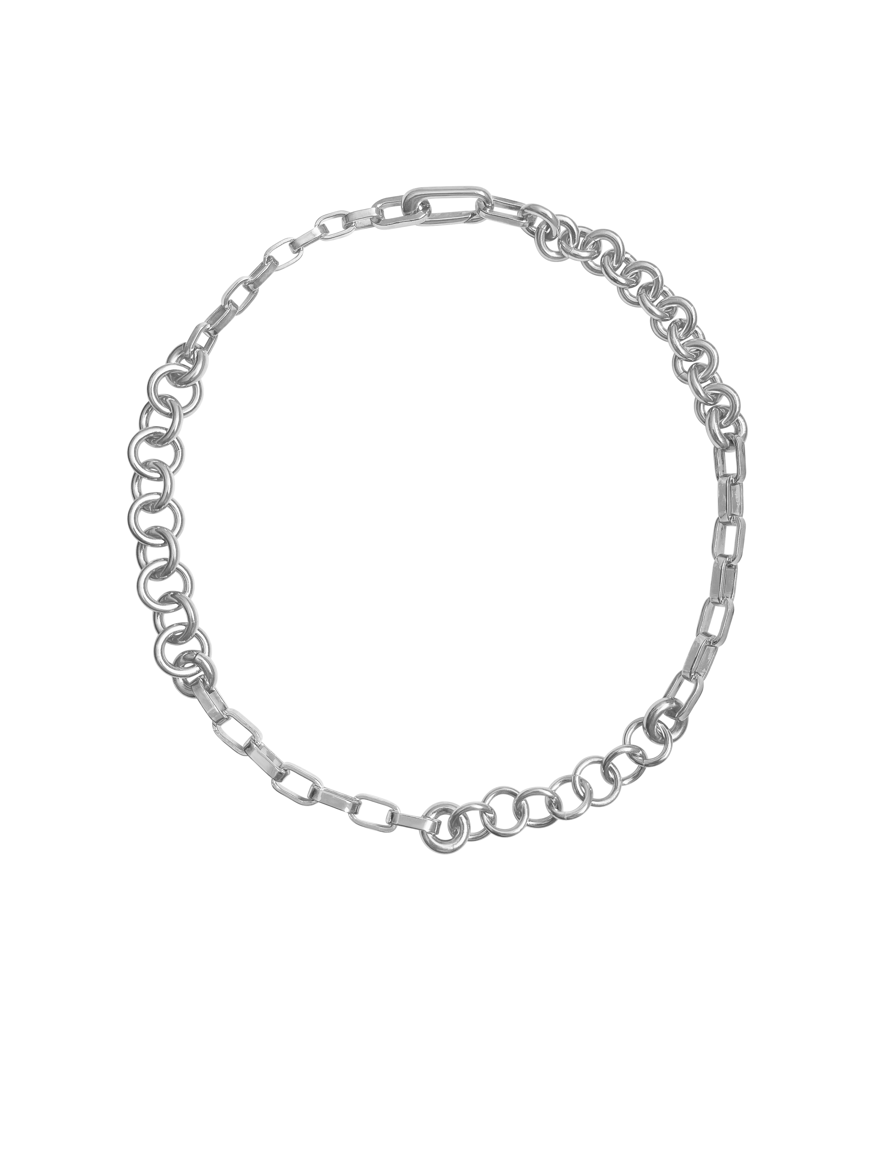 Laura Lombardi Silver Stessa Necklace