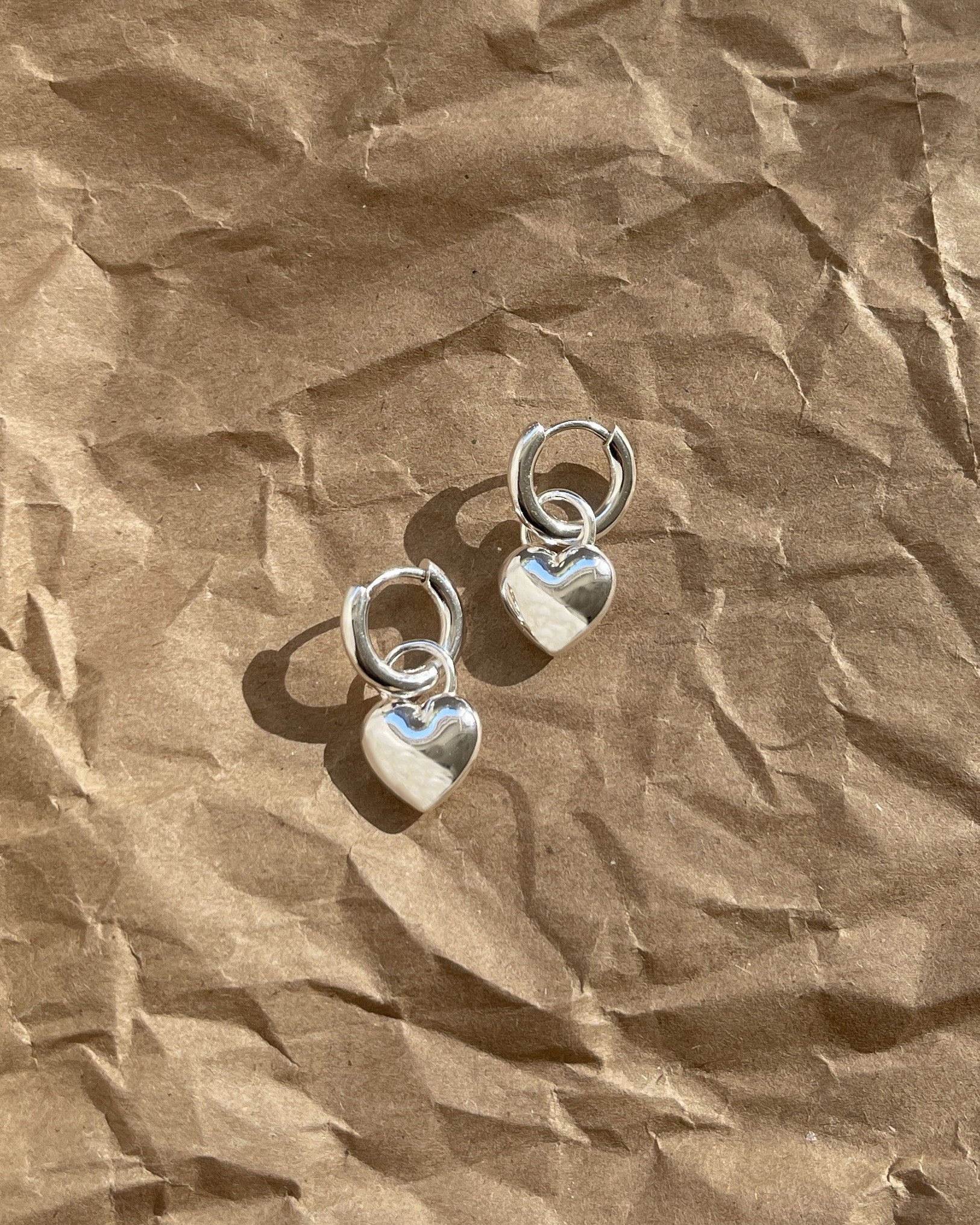 Laura Lombardi Silver Mini Amorina Earrings