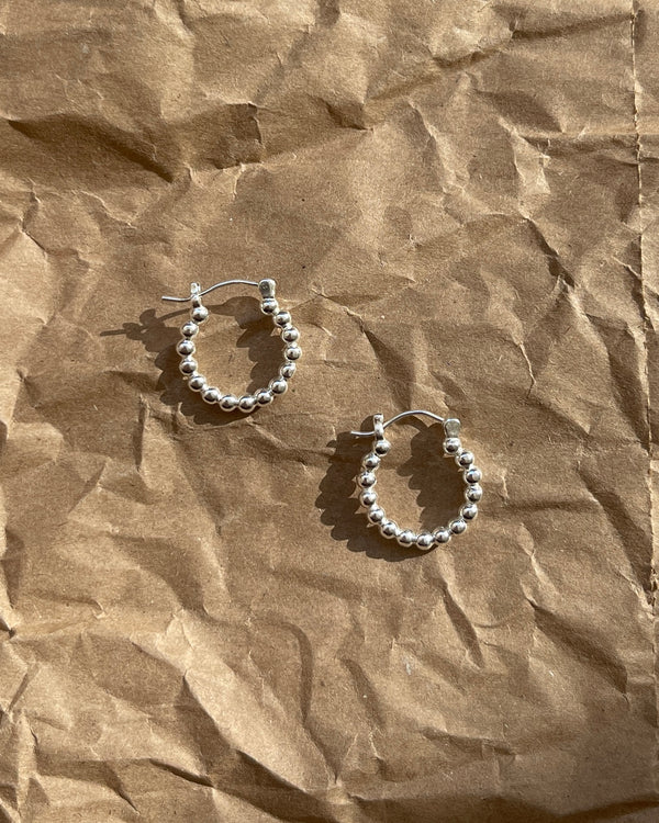 Silver Pallina Earrings