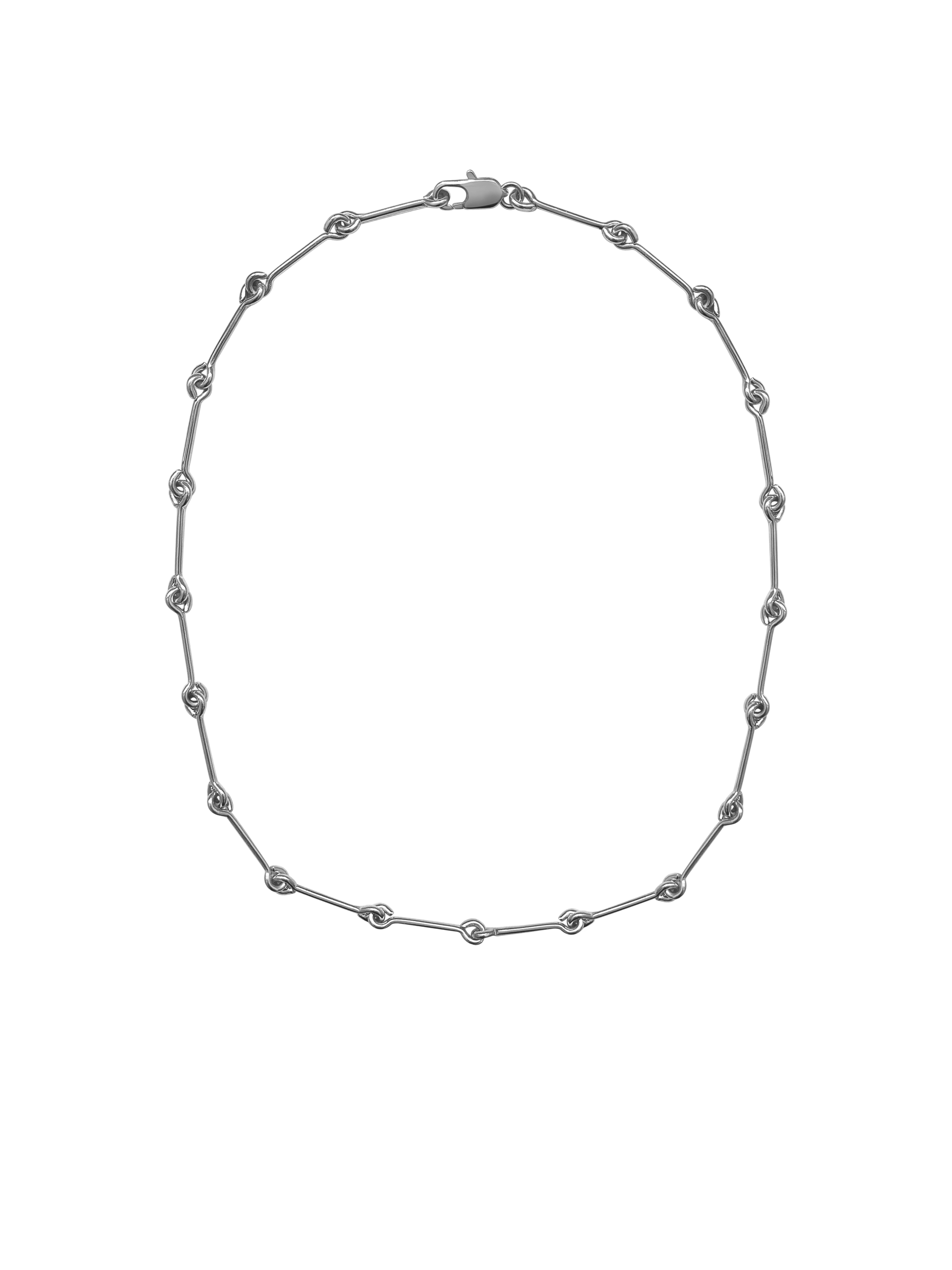 Silver Treccia Necklace