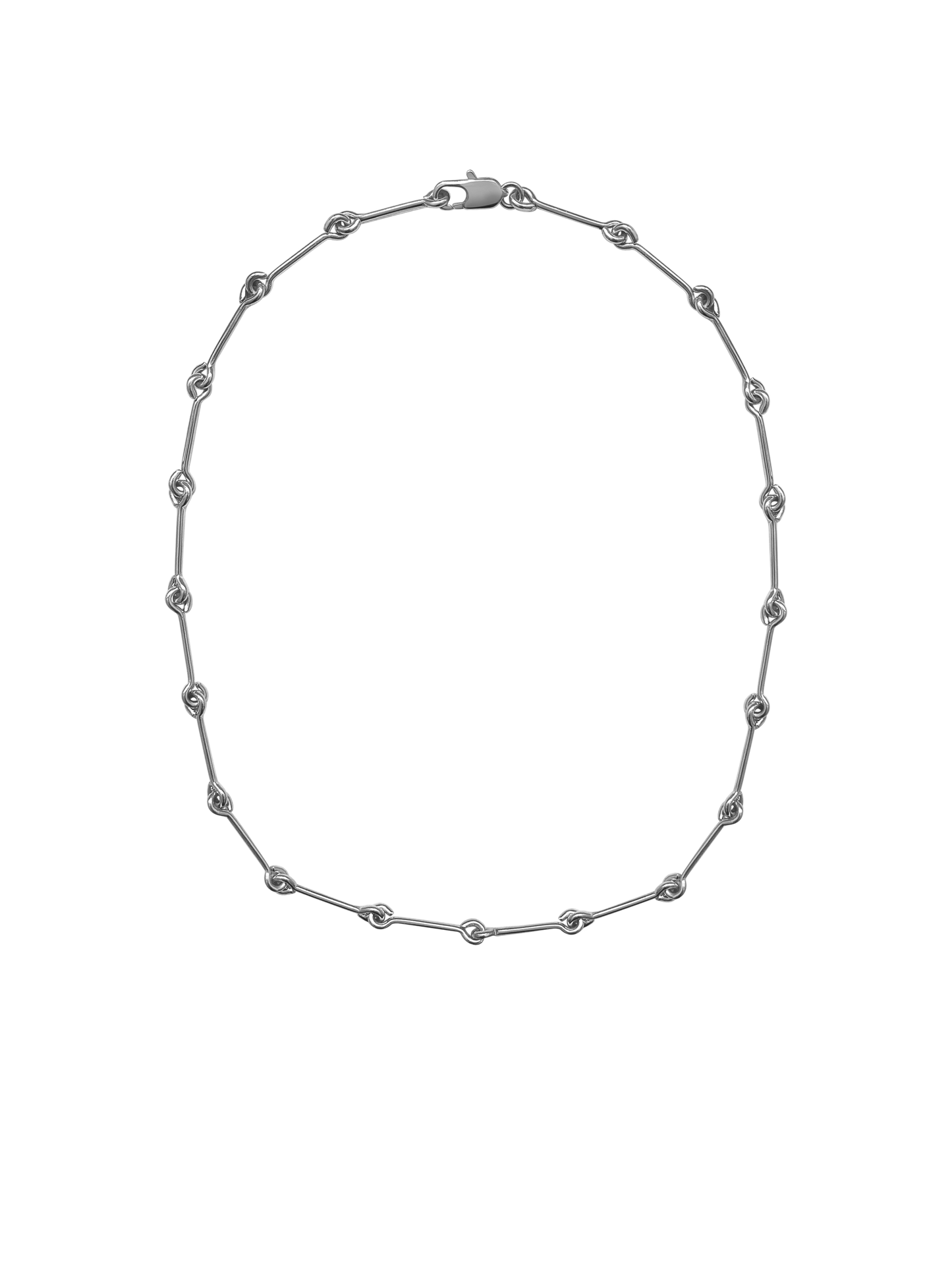 Silver Treccia Necklace