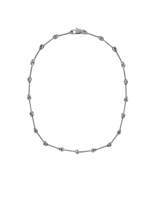 Silver Treccia Necklace