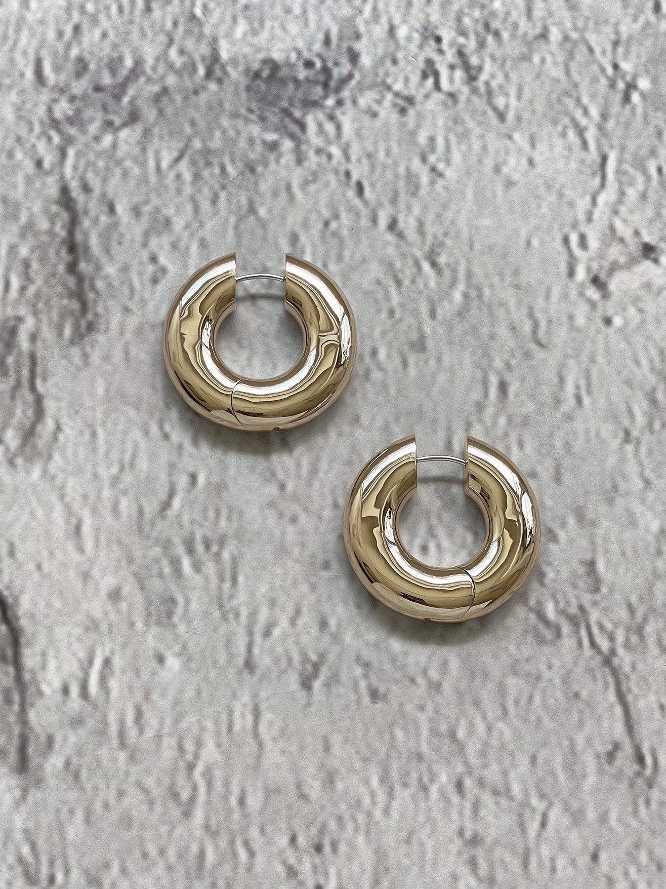 Laura Lombardi gold Terra Hoops