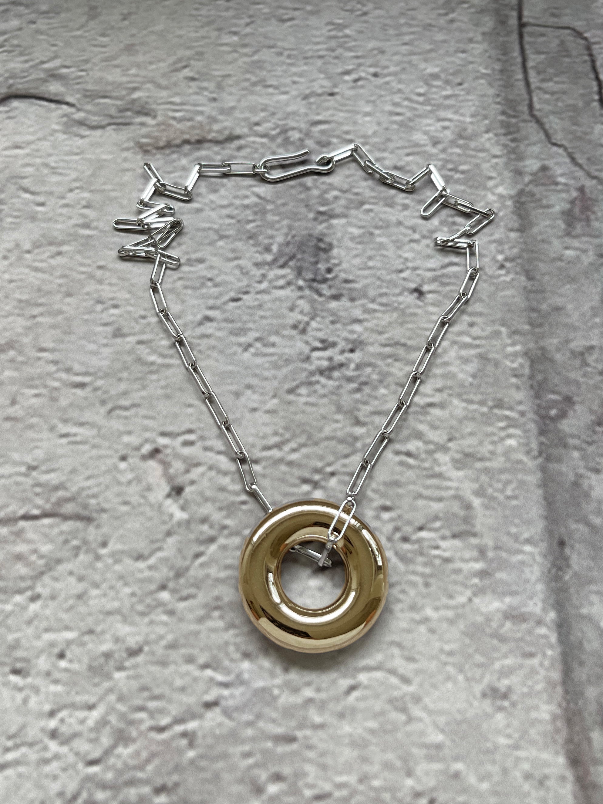 Laura Lombardi Two Tone Terra Necklace