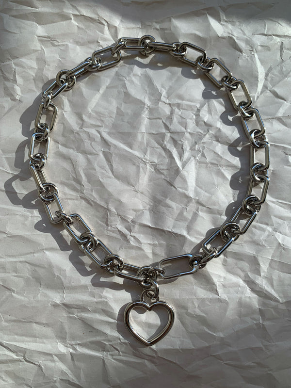 Silver Beatta Necklace