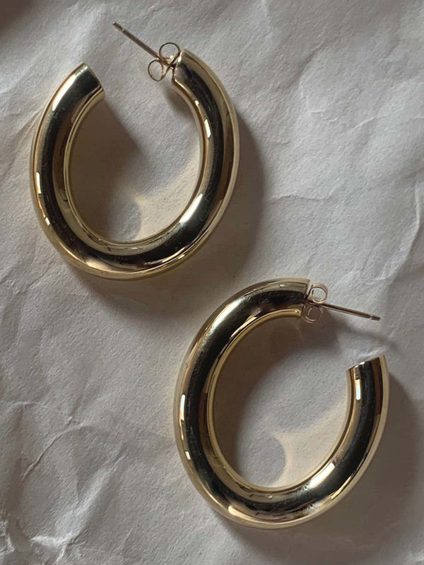 Mini Curve Earrings