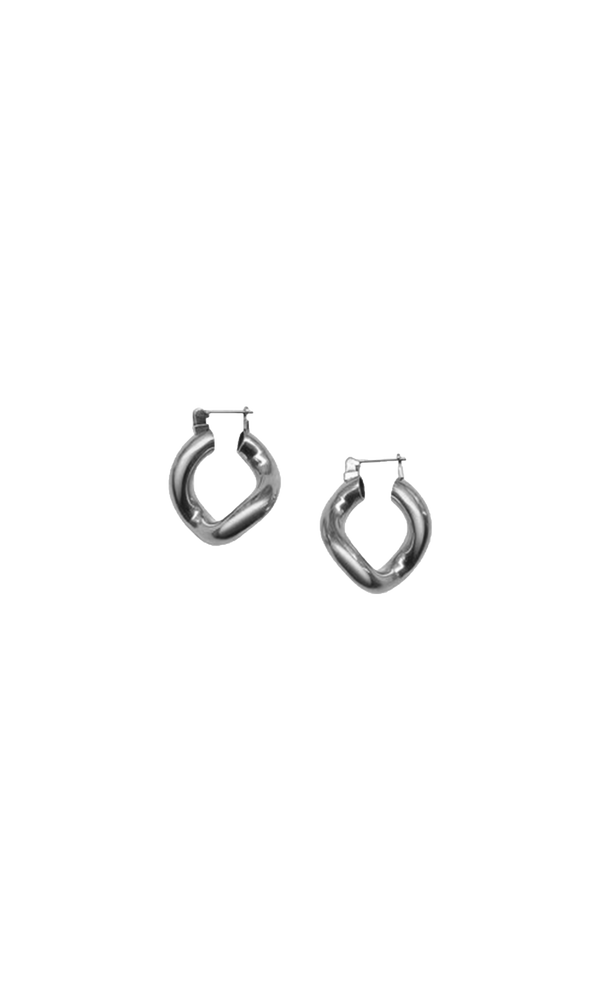 Laura Lombardi Silver MIni Amorina earrings