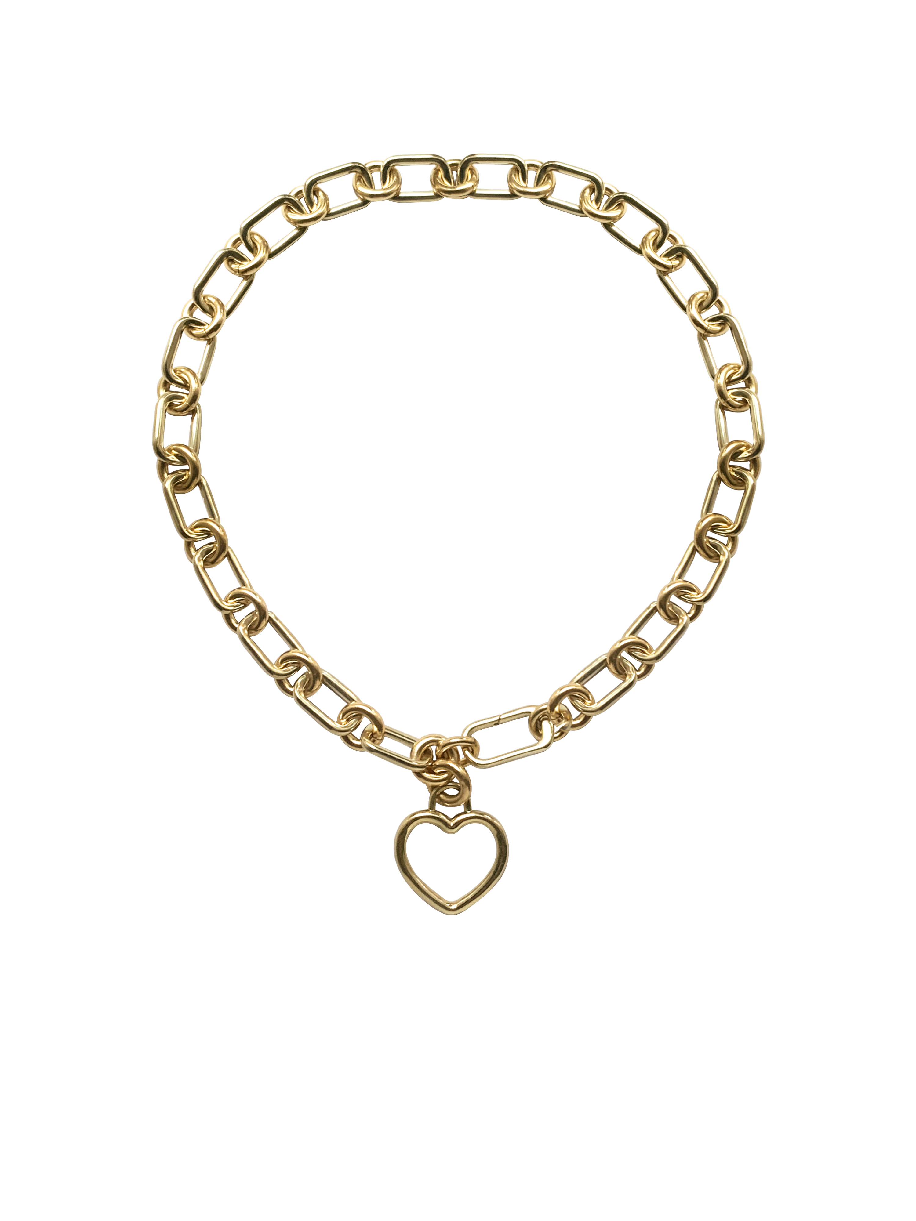 Laura Lombardi gold Beatta heart Necklace