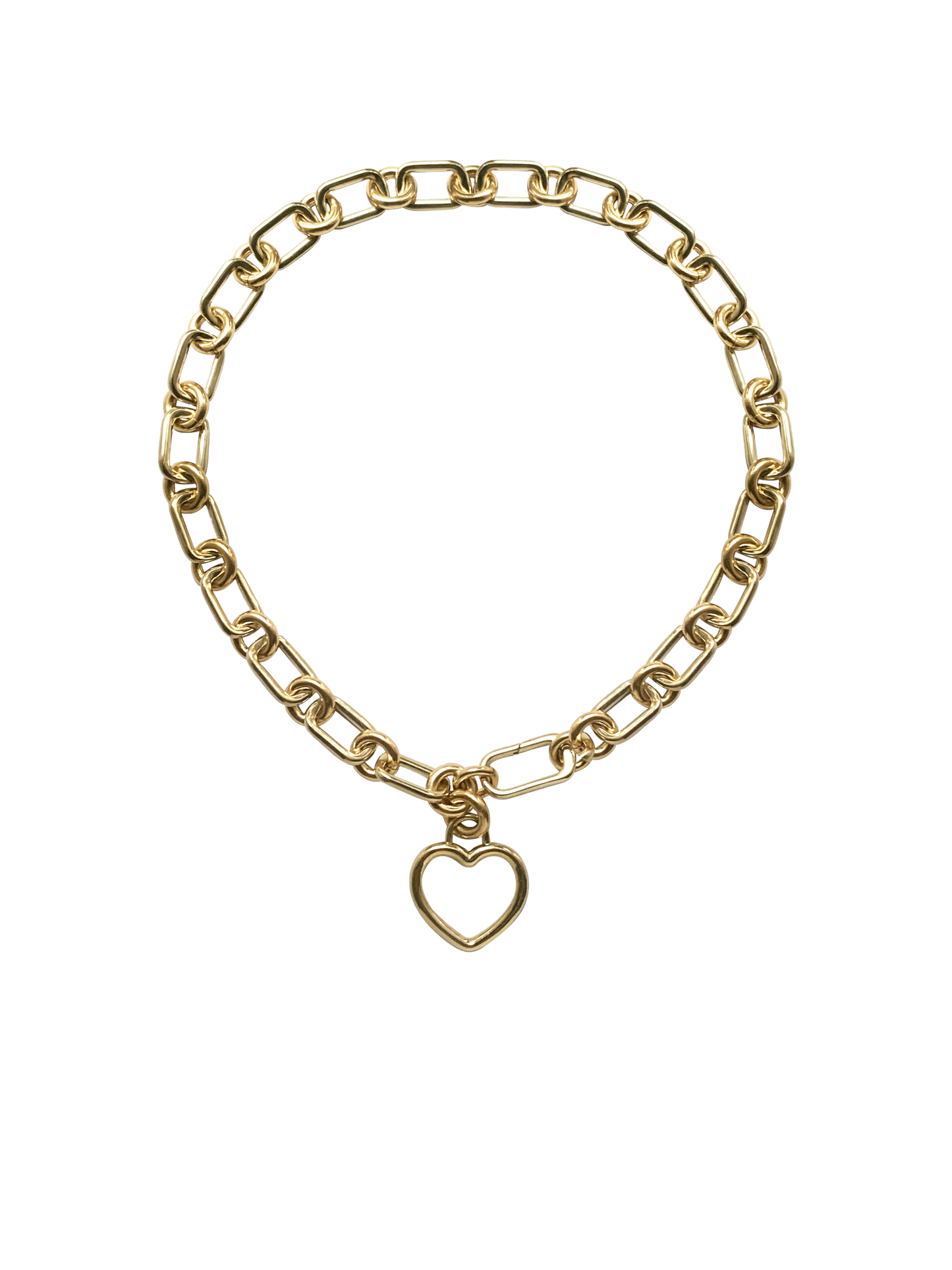 Laura Lombardi gold Beatta heart Necklace