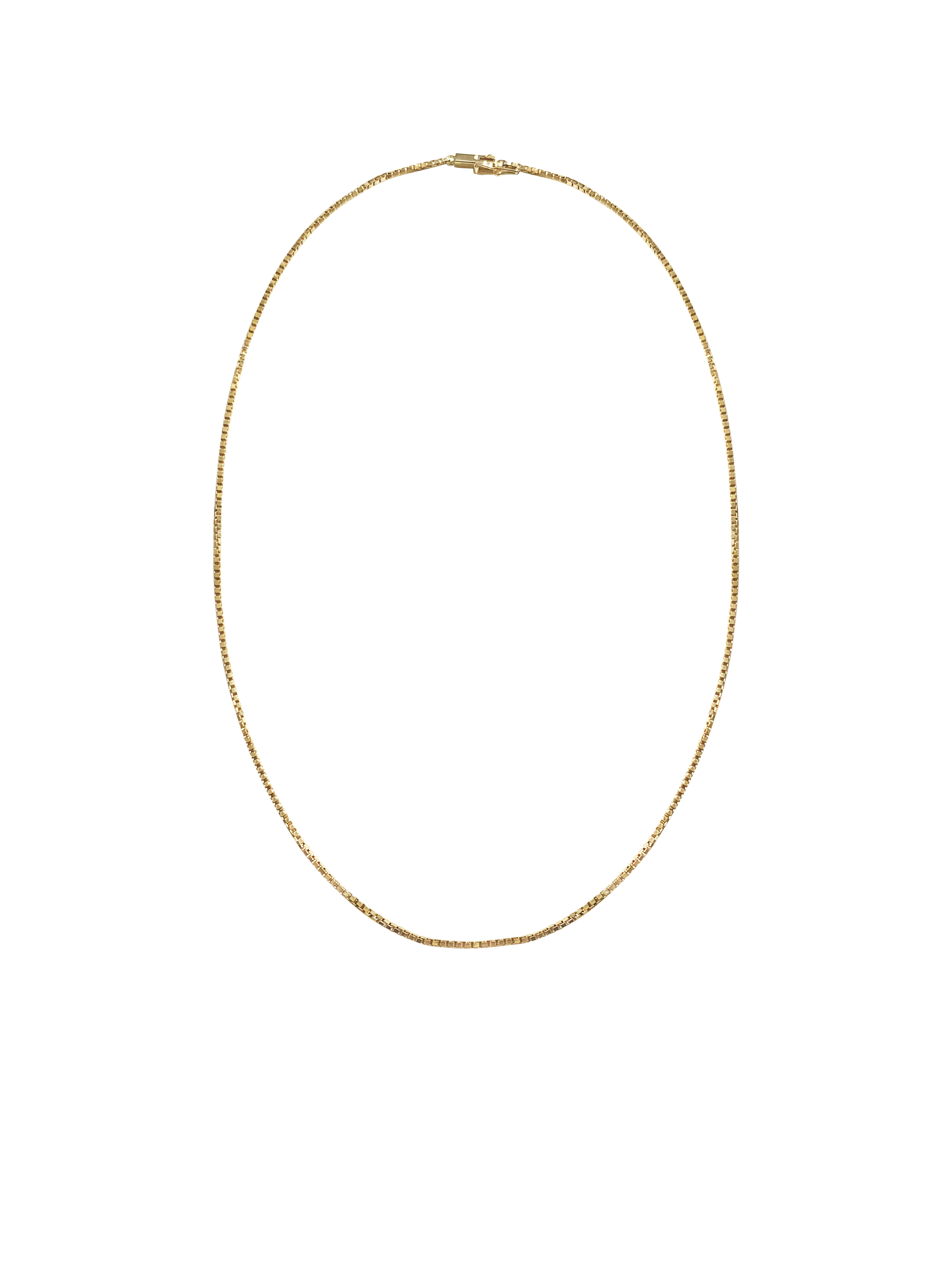 Laura Lombardi 14kt Yellow Gold Box Chain Necklace