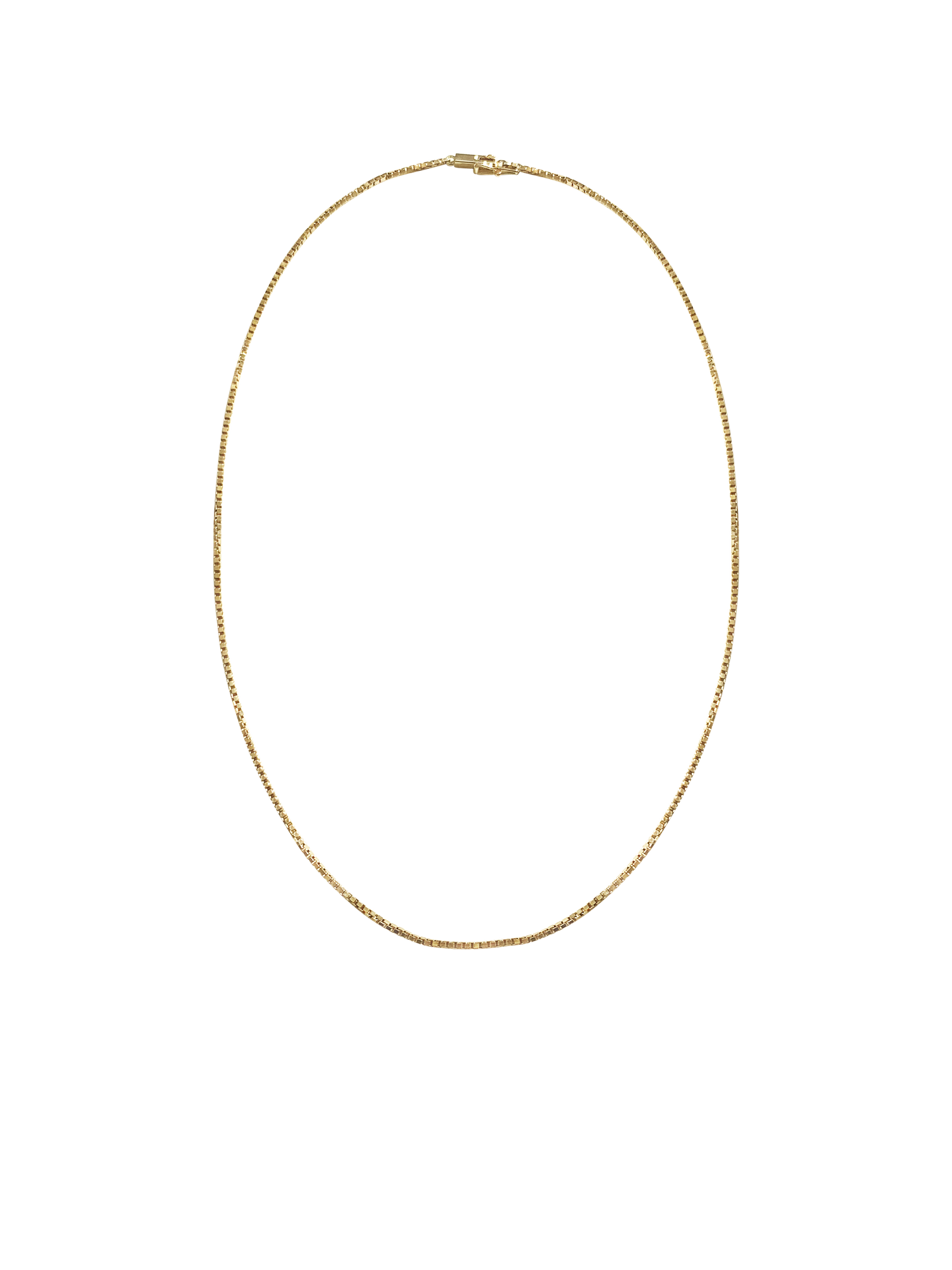 Laura Lombardi 14kt Yellow Gold Box Chain Necklace