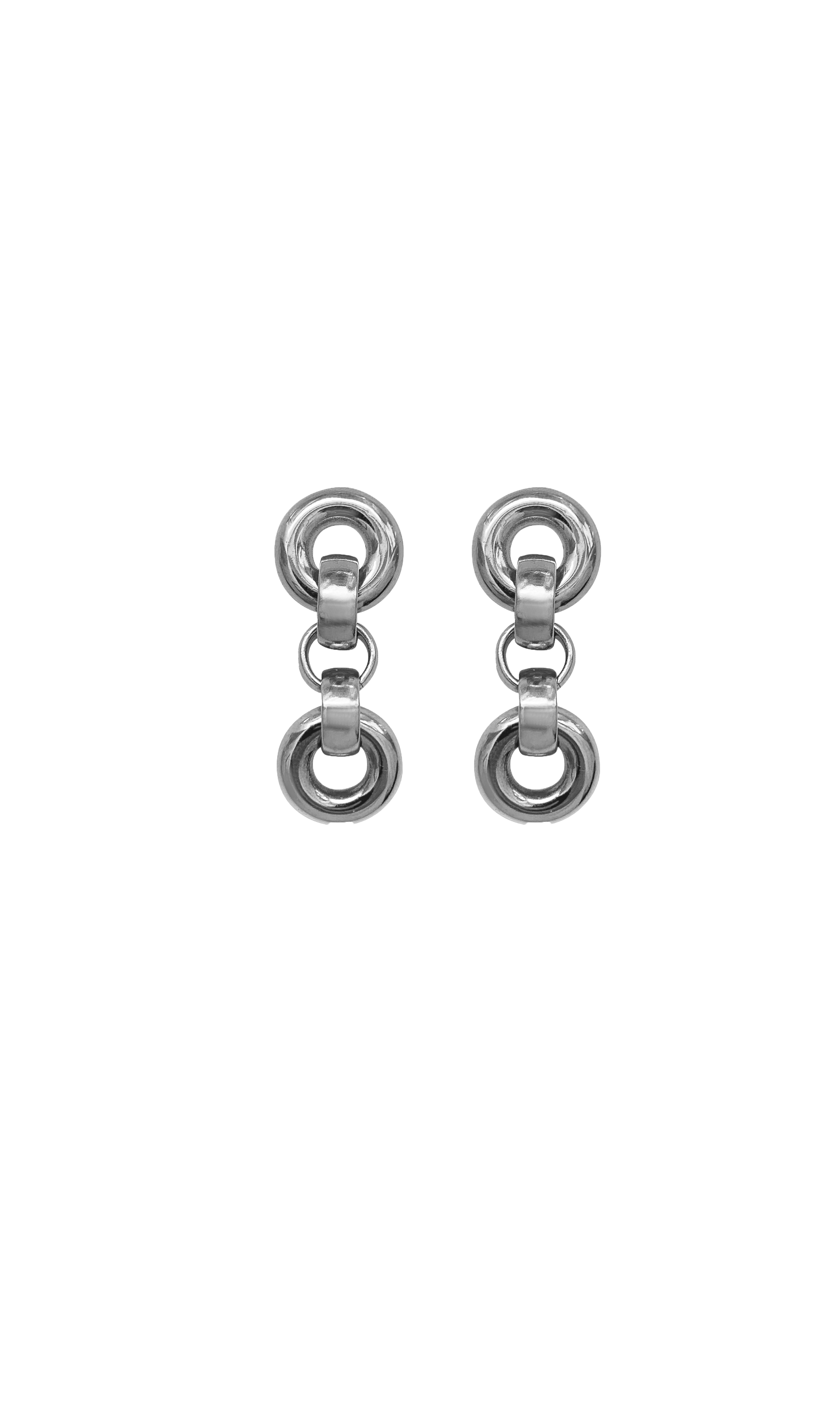 Laura Lombardi Silver Cinzia Earrings