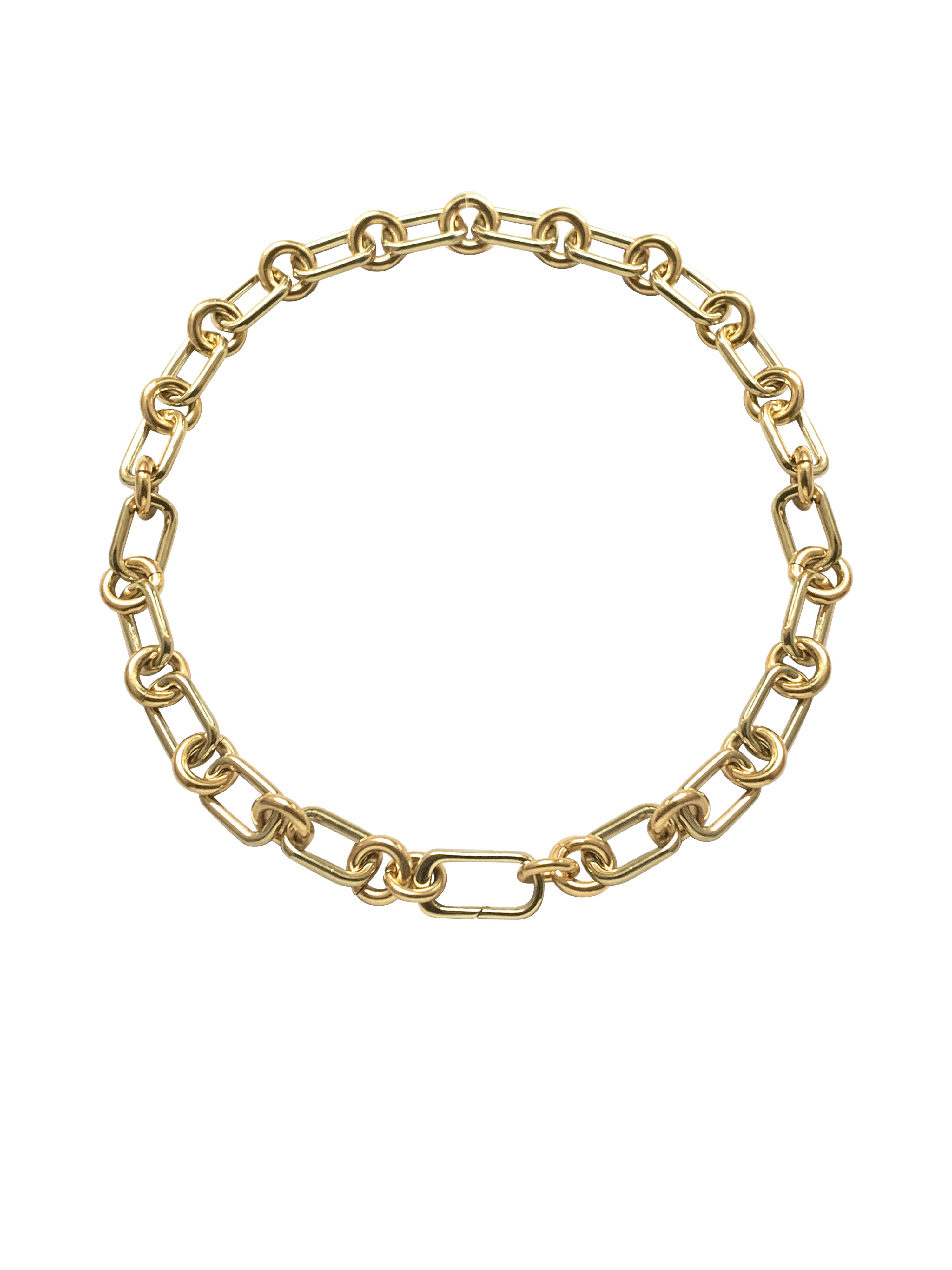 Laura Lombardi Gold Cresca Necklace