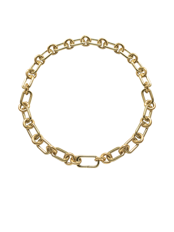 Laura Lombardi Gold Cresca Necklace