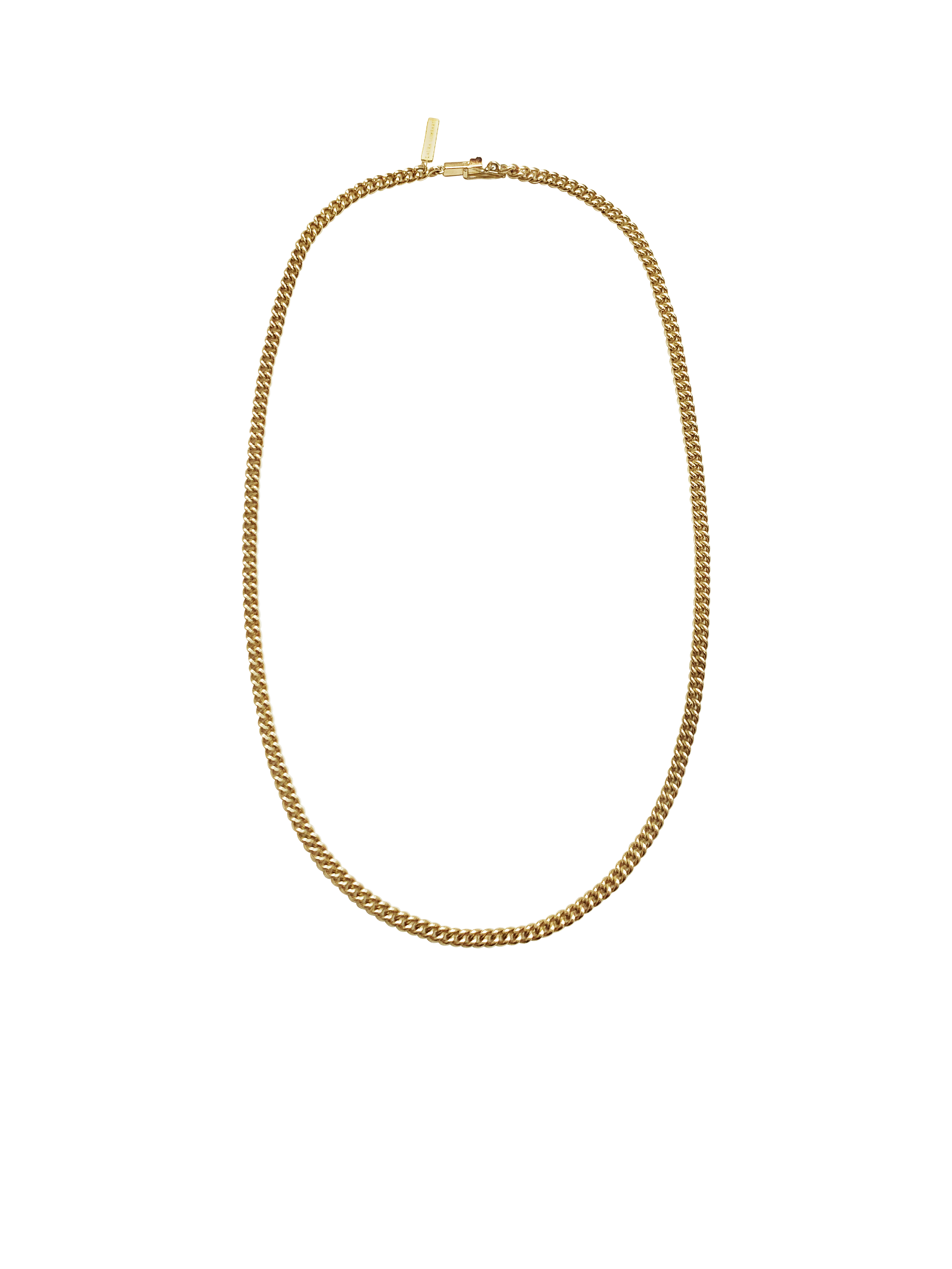 Laura Lombardi 14kt Yellow Gold Curb Chain Necklace