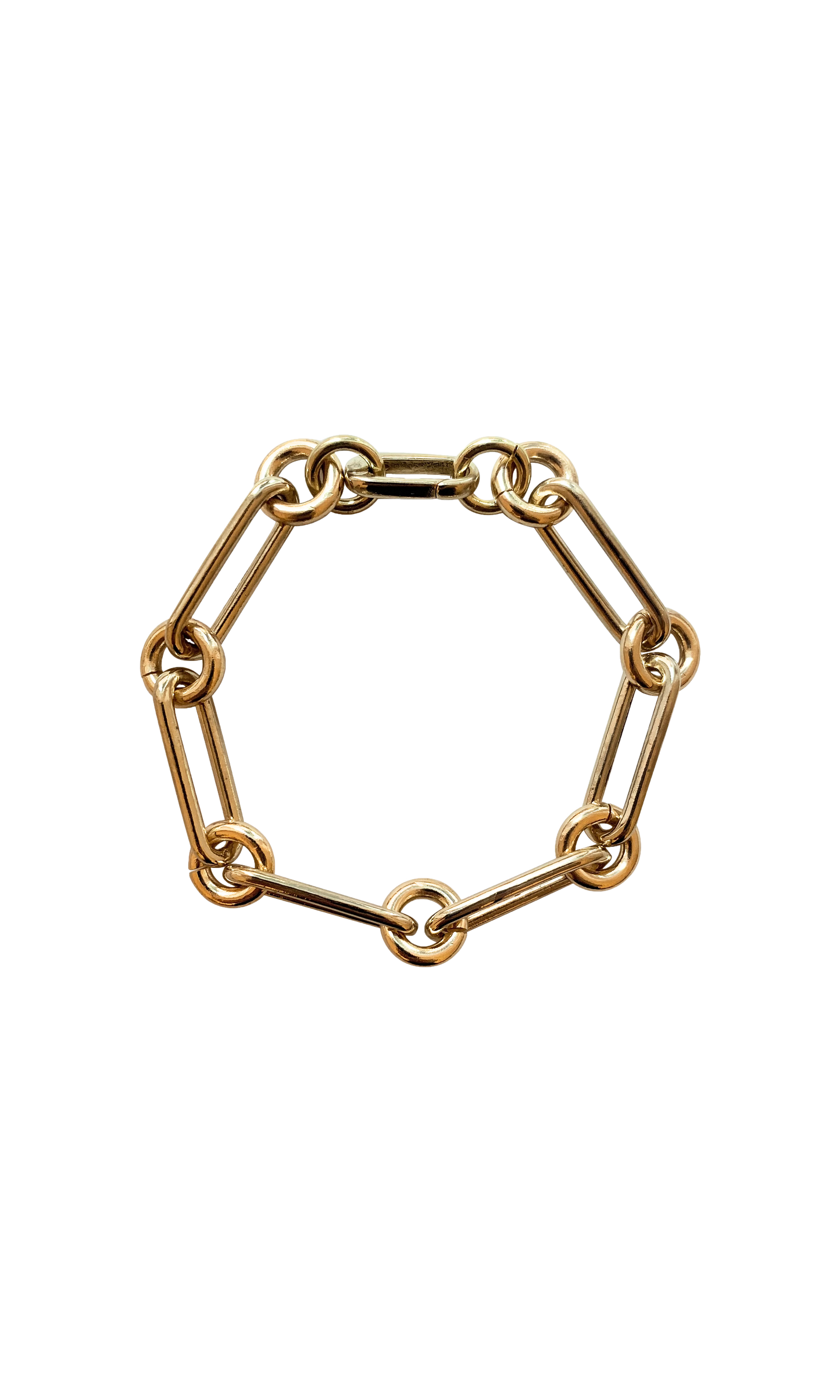 laura lombardi oval link bracelet 