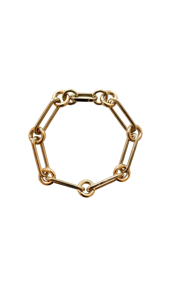 laura lombardi oval link bracelet 