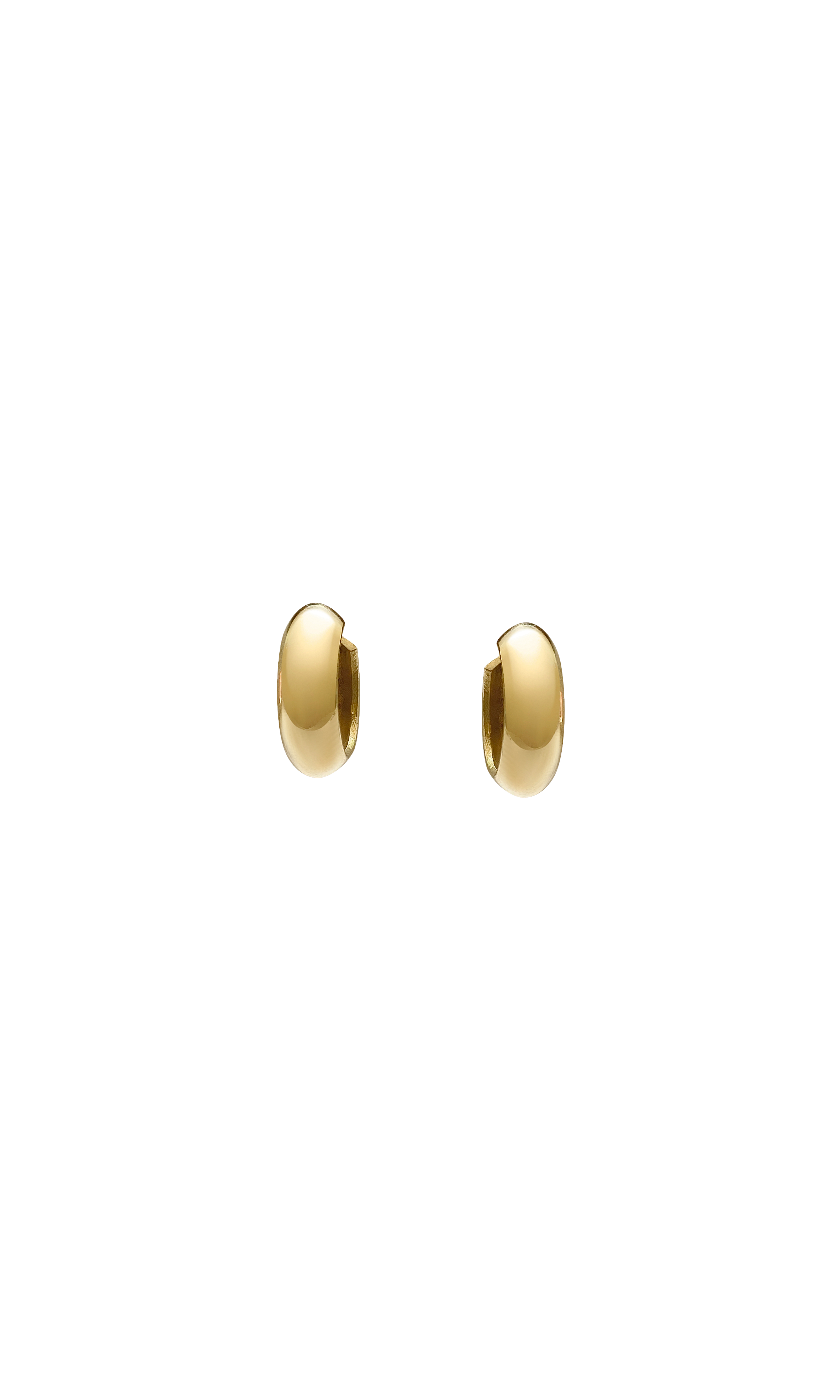 Laura Lombardi Gold Mini Cusp Hoop earrings