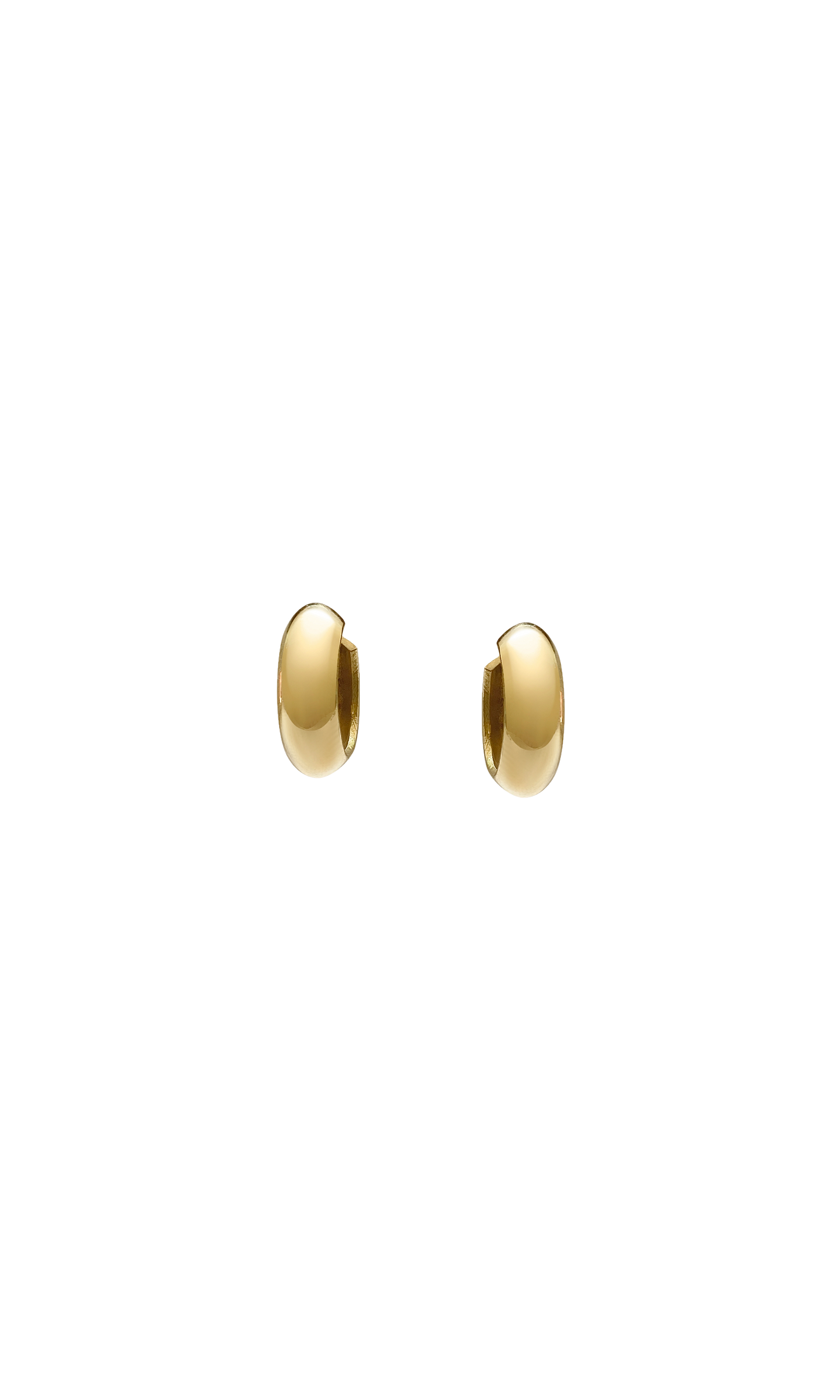 Laura Lombardi Gold Mini Cusp Hoop earrings