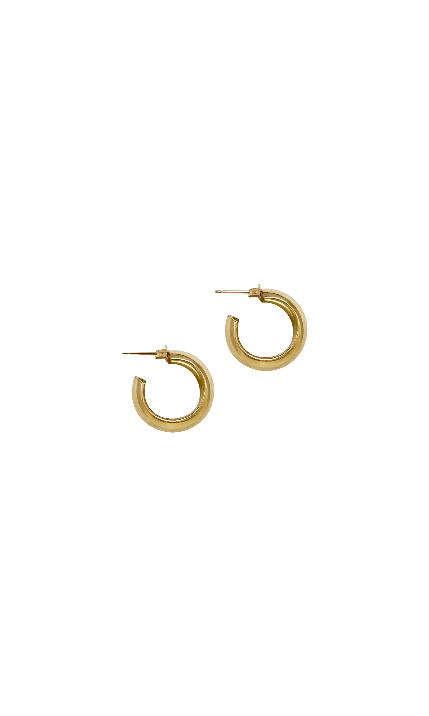 Laura Lombardi Gold Mini Cusp Hoop earrings