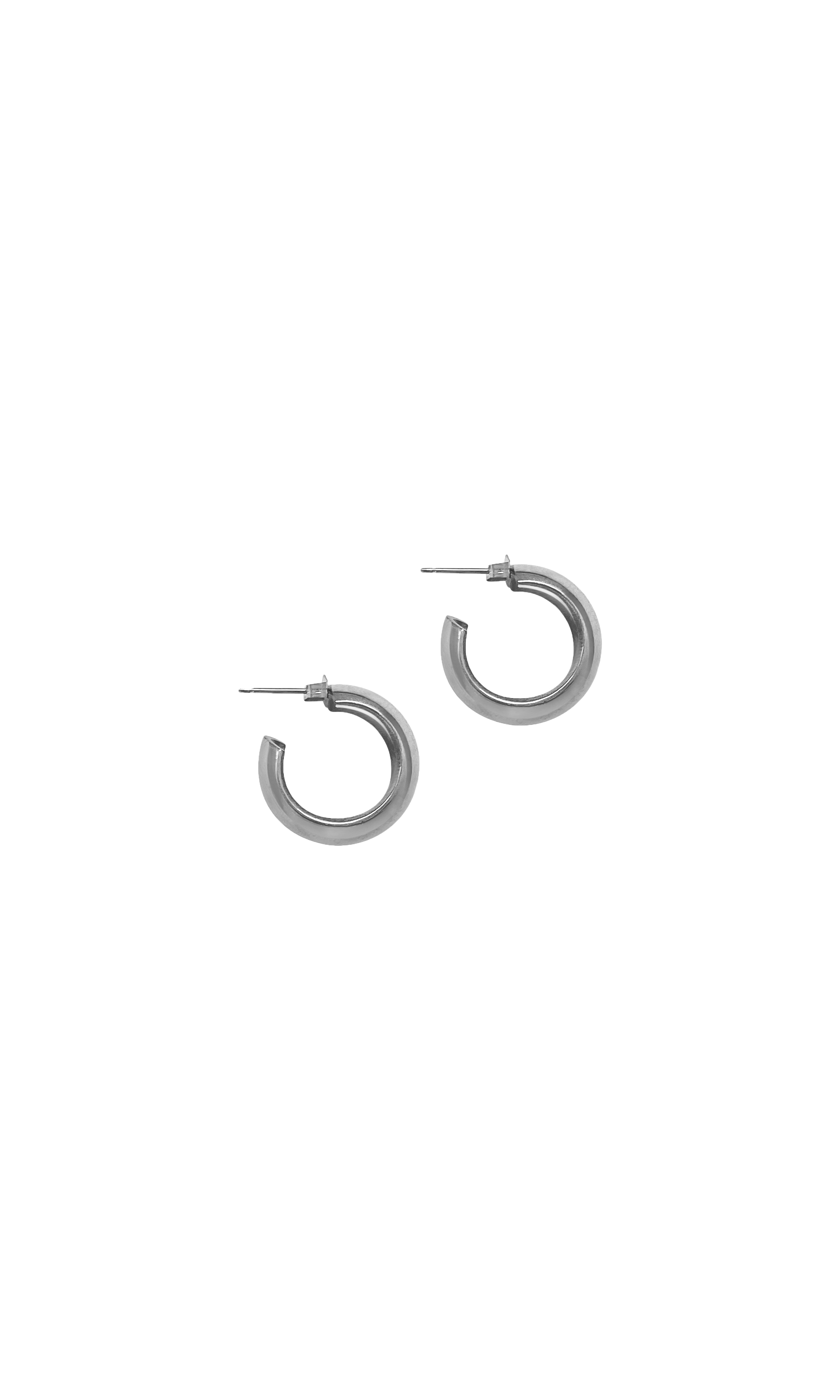 Laura Lombardi Silver Mini Cusp Hoop earrings