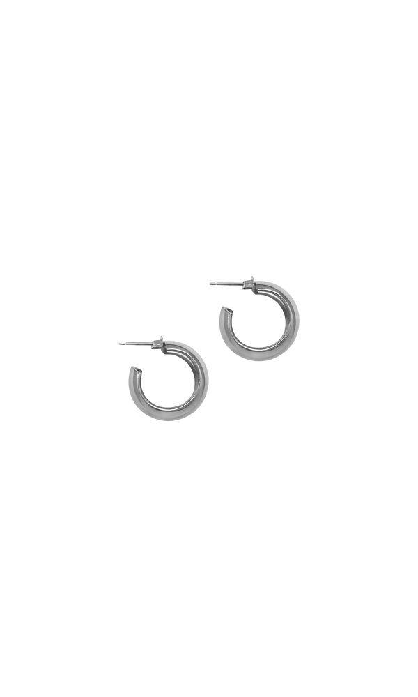 Laura Lombardi Silver Mini Cusp Hoop earrings