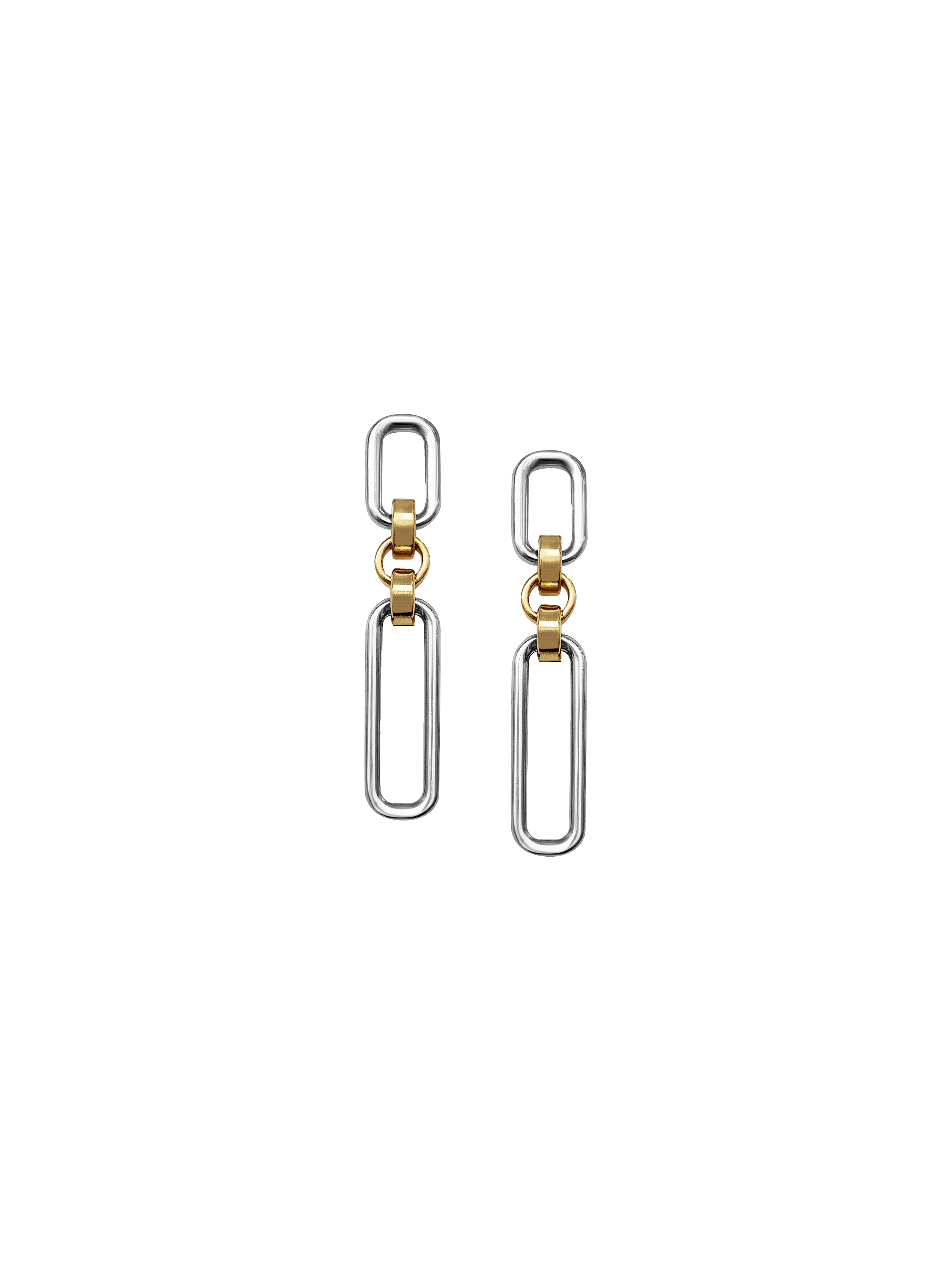 Laura Lombardi Two Tone Stanza Earrings