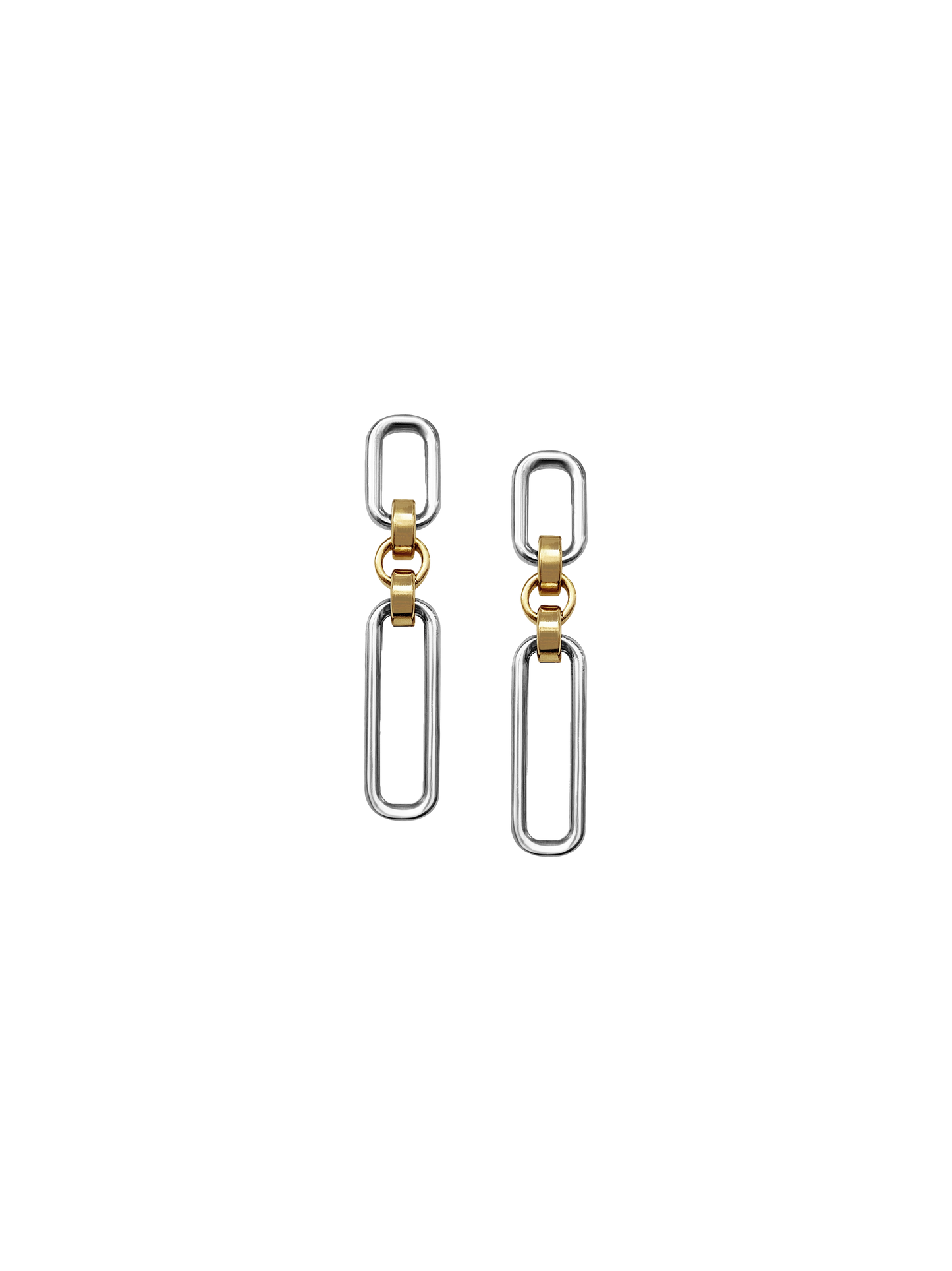 Laura Lombardi Two Tone Stanza Earrings