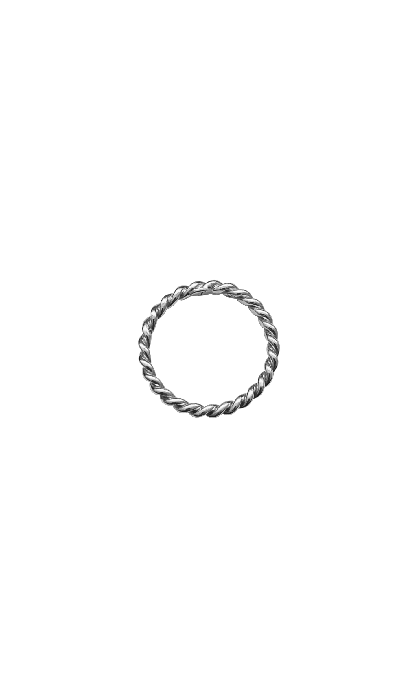 Laura Lombardi 14kt White Gold Twist Ring