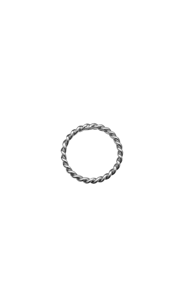 Laura Lombardi 14kt White Gold Twist Ring