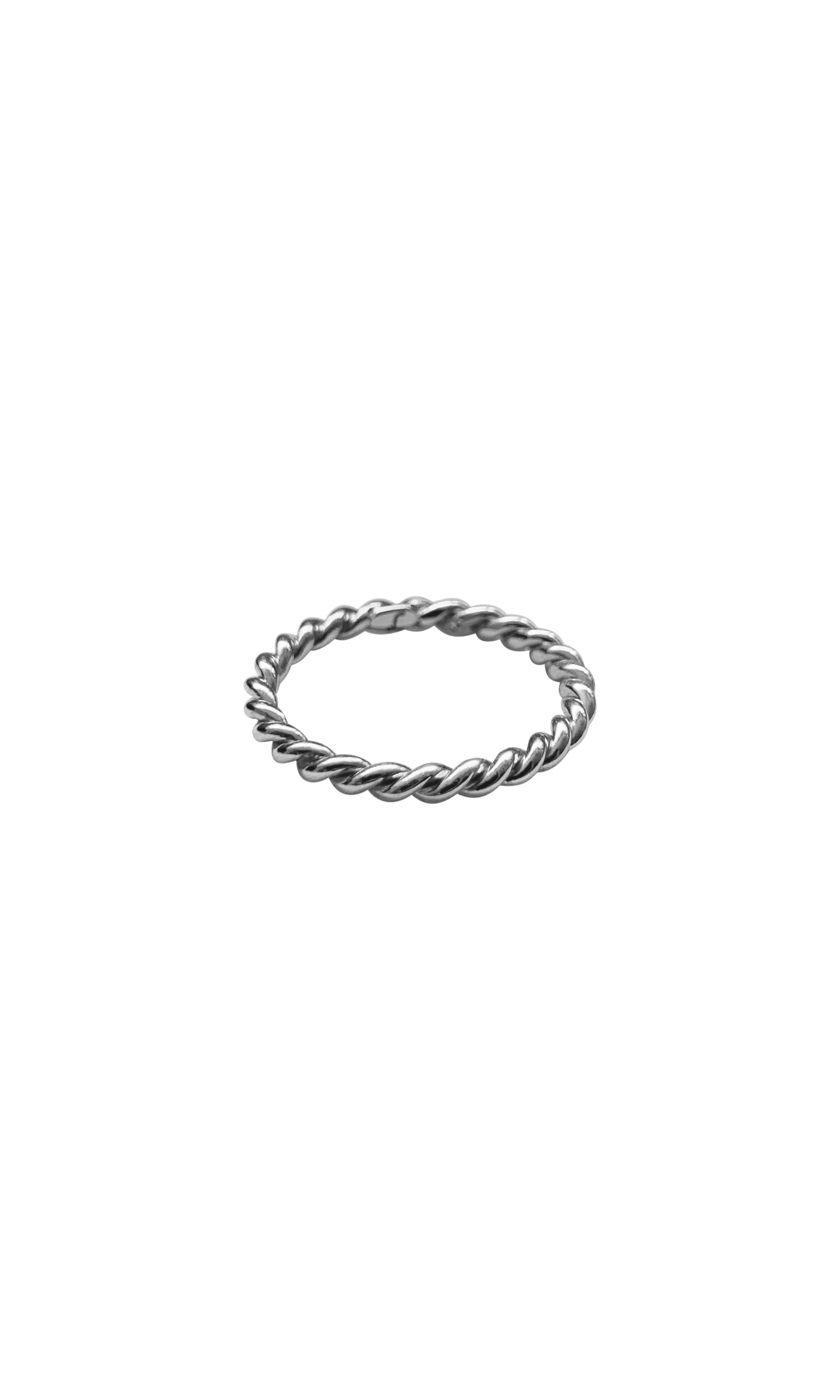 Laura Lombardi 14kt White Gold Twist Ring