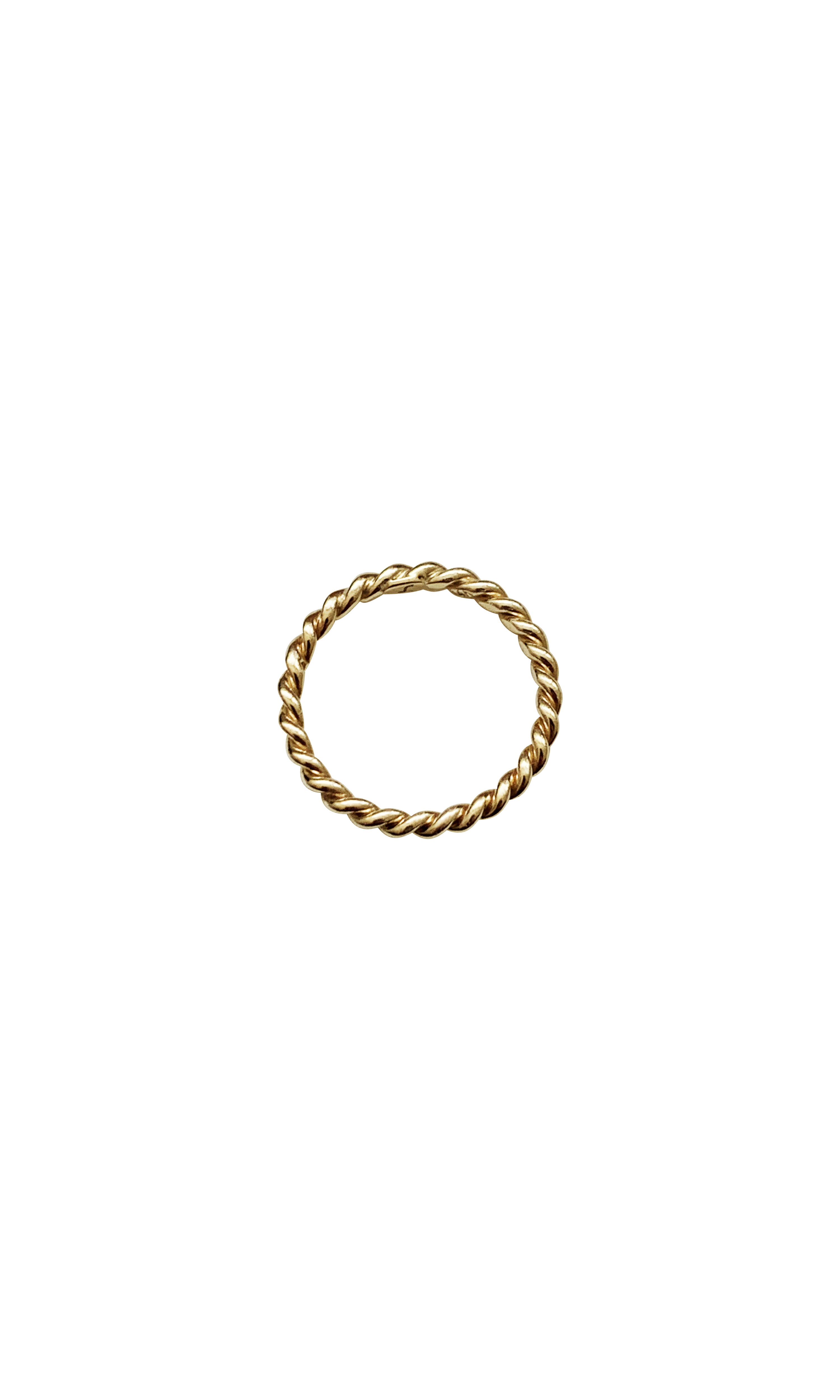 Laura Lombardi 14k Yellow Gold Twist Ring