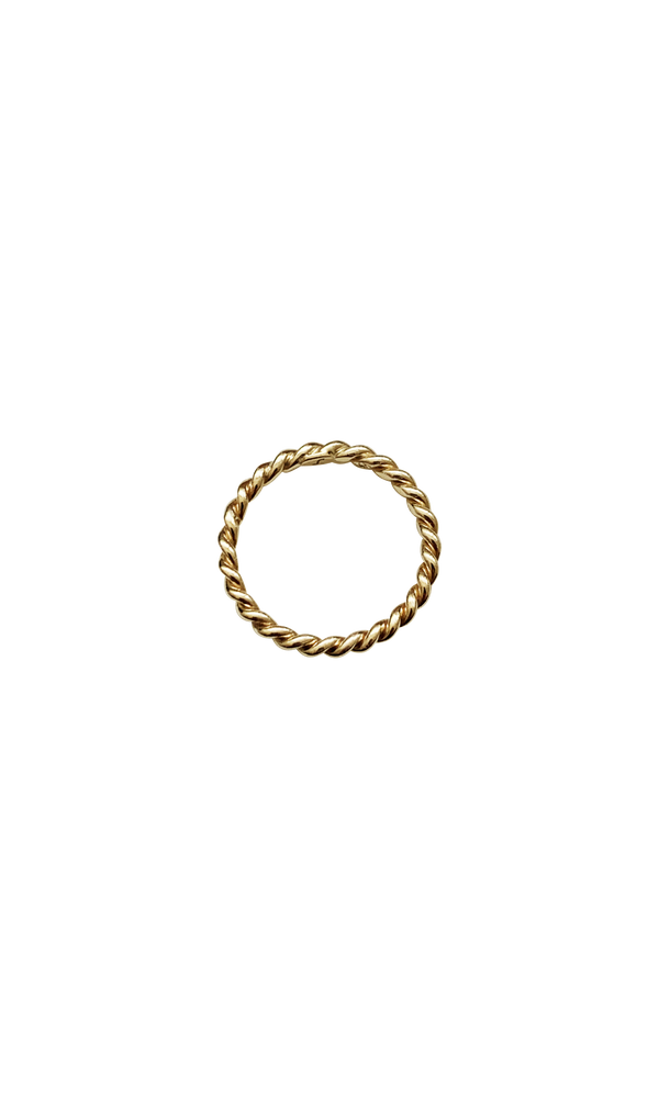 Laura Lombardi 14k Yellow Gold Twist Ring