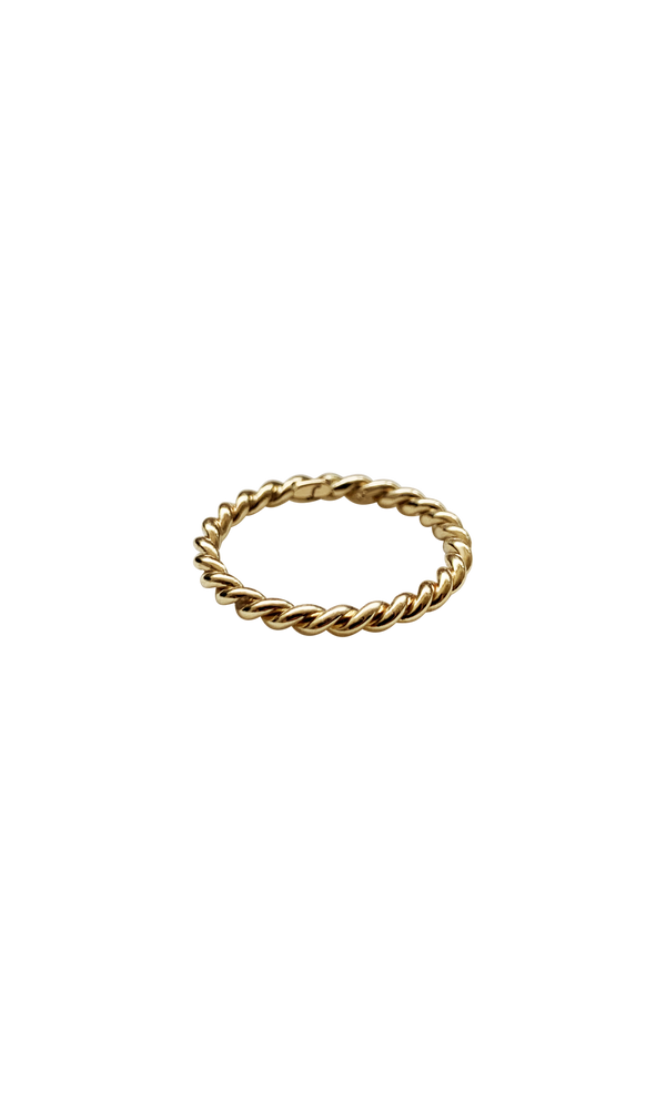 Laura Lombardi 14k Yellow Gold Twist Ring