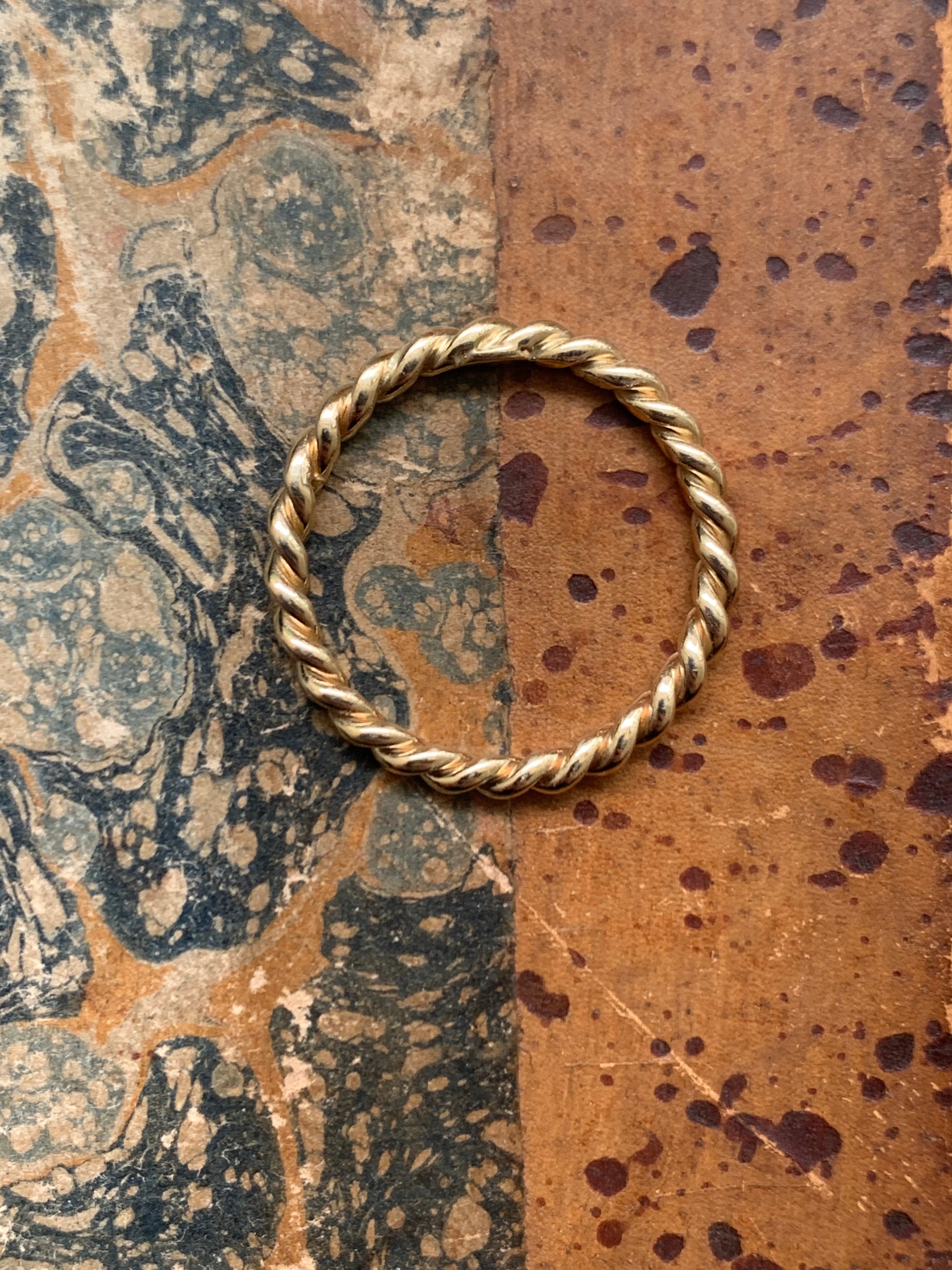 Laura Lombardi 14kt Yellow Gold Twist Ring